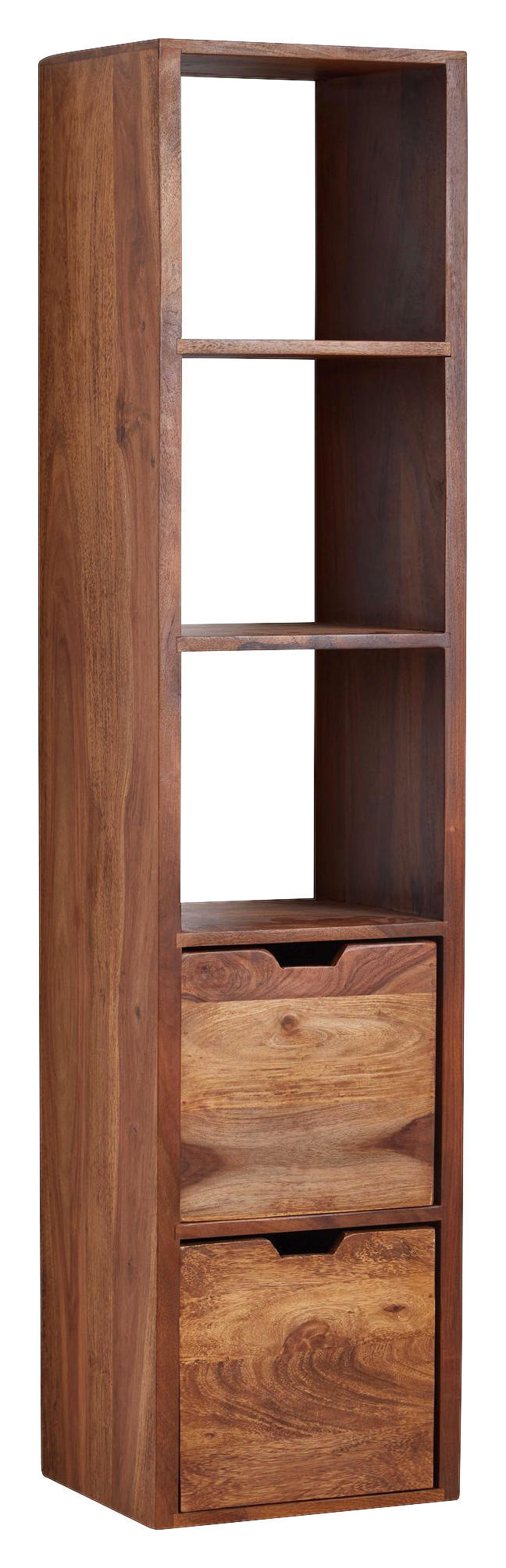 Wandregal rosenholz Holz B/H/T: ca. 35x150x30 cm Wandregal - rosenholz (35,00/150,00/30,00cm) - Wohnling