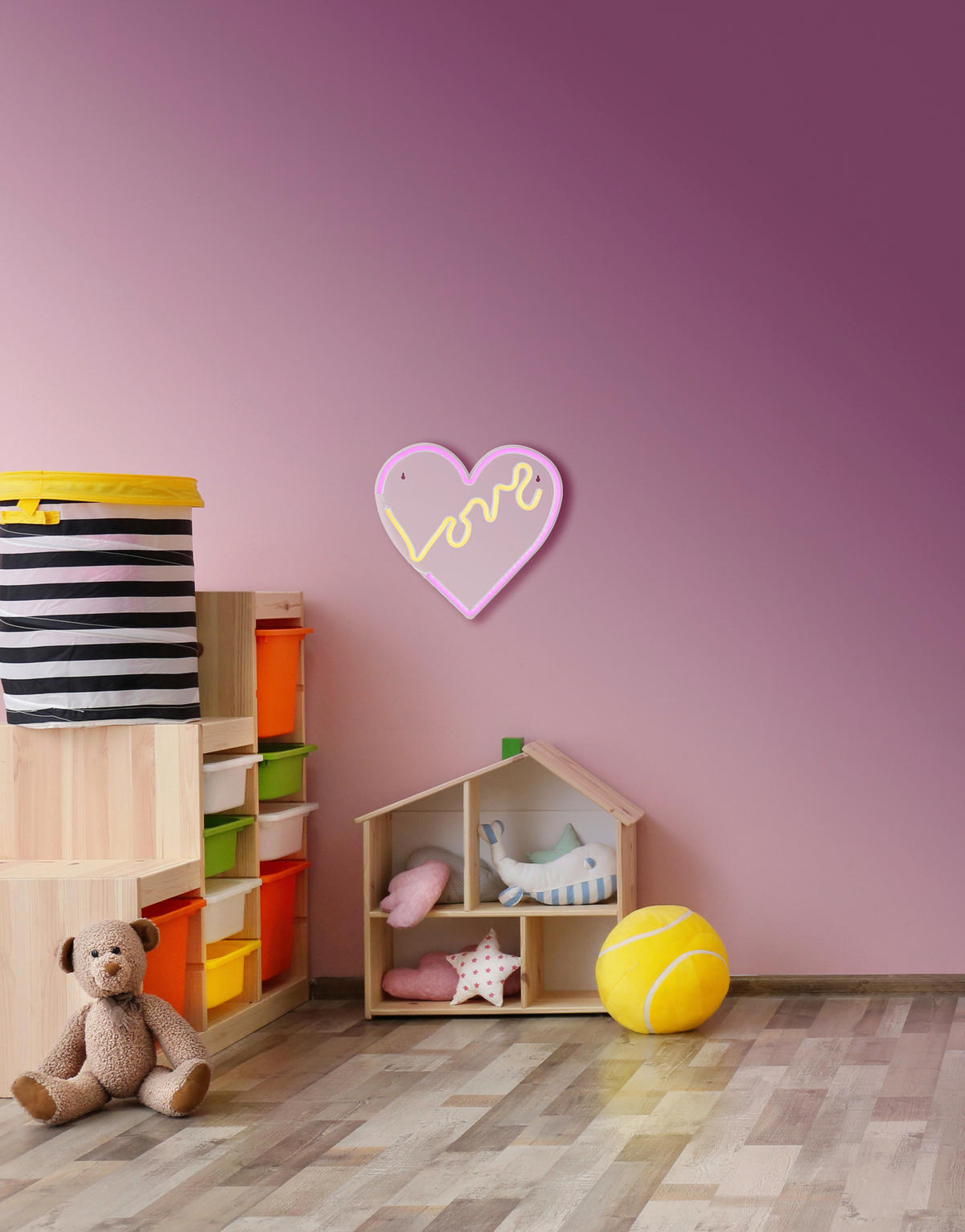 GLOBO LED-Dekorartikel RAINY klar B/H/T: ca. 35x1,6x35 cm RAINY - klar (35,00/1,60/35,00cm) - GLOBO