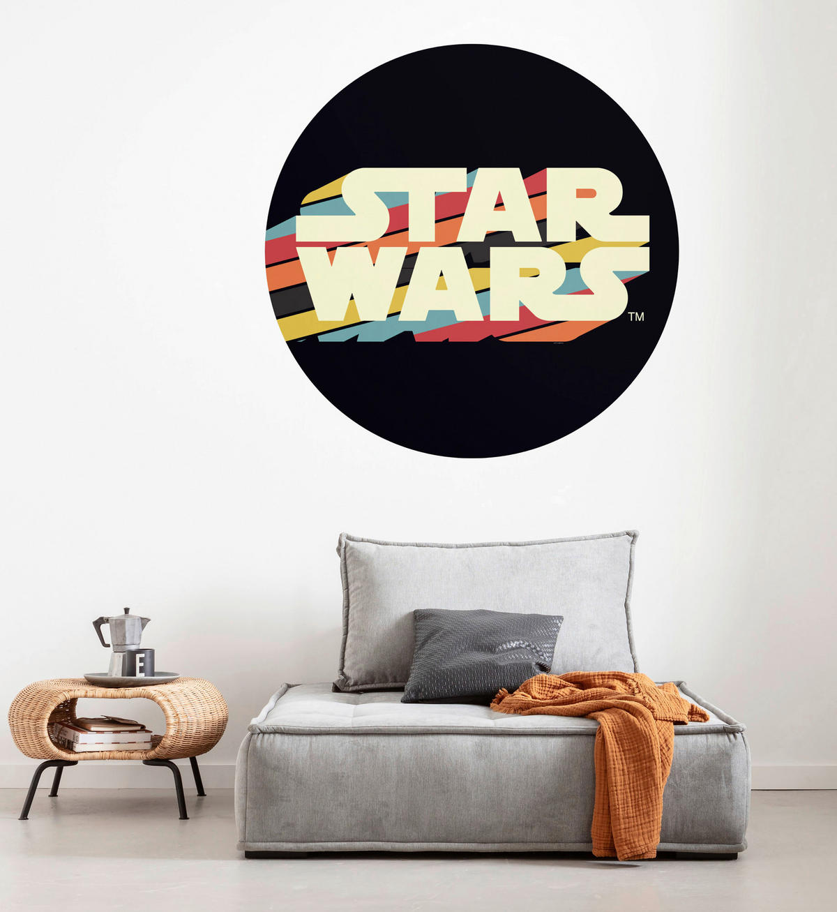 Komar Fototapete Star Wars Typeface D: ca. 125 cm Star Wars Typeface - (125,00cm) - Komar
