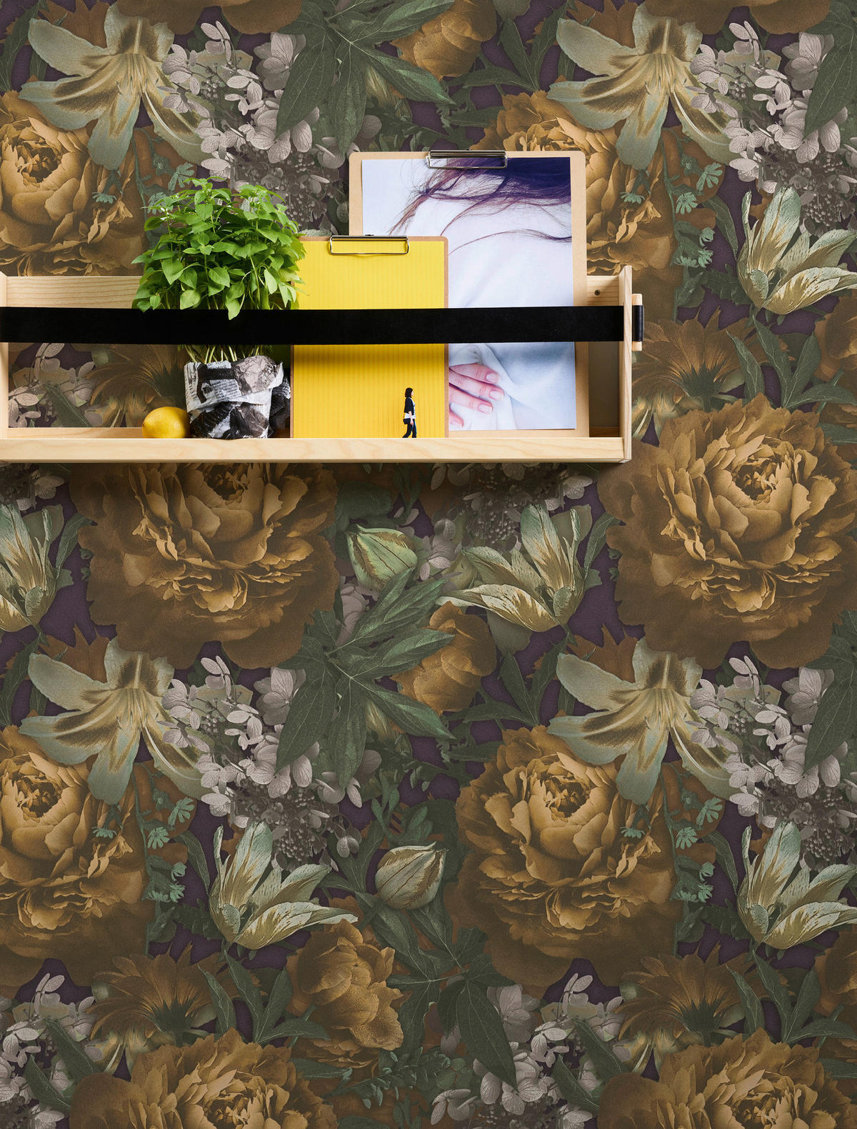 Vliestapete Floral bunt B/L: ca. 53x1005 cm Vliestapete_38509-2 VW16 - bunt (53,00/1005,00cm)