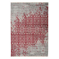 Arte Espina Kurzflorteppich Baroque 225 rot B/H/L: ca. 200x0,5x290 cm Baroque 225 - rot (290,00/200,00/0,50cm) - Arte Espina