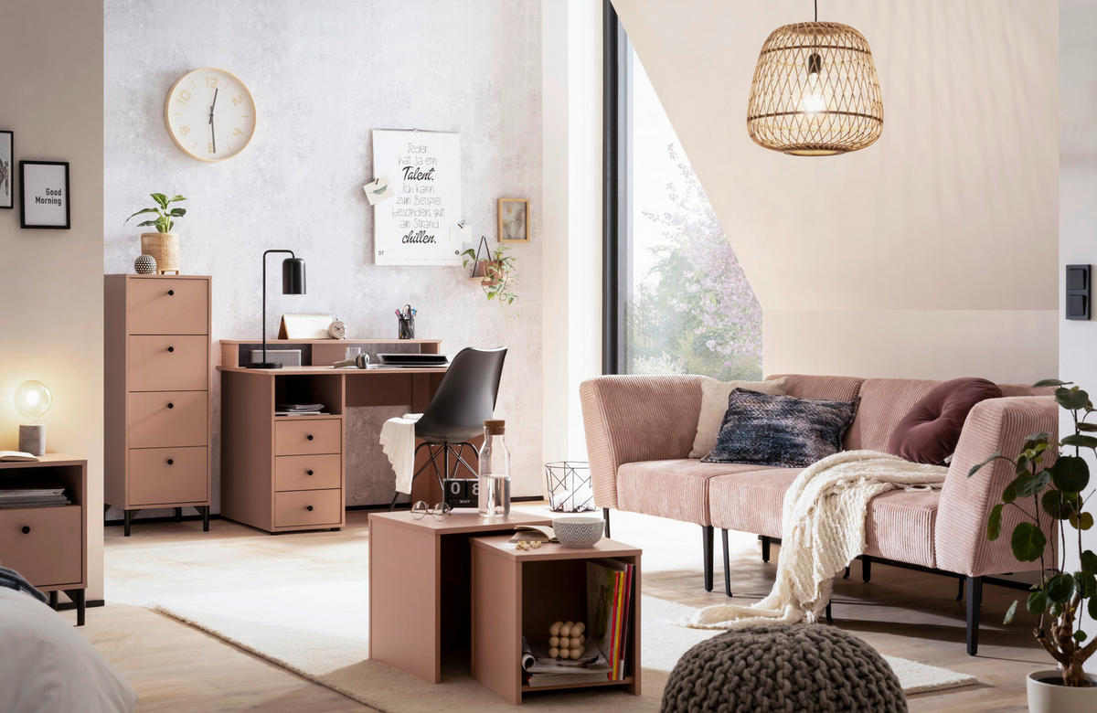 Monitoraufsatz Smash apricot B/H/T: ca. 110x12,7x20 cm Smash - apricot (110,00/12,70/20,00cm) - Möbelpartner