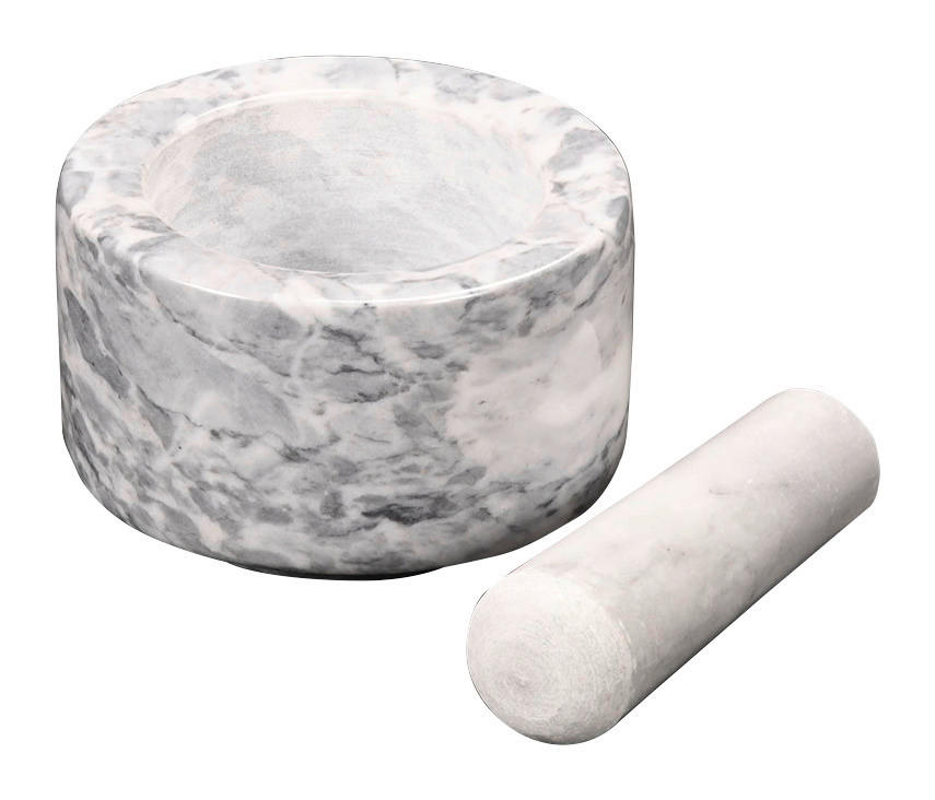 Kesper Mörser Mörser_mit_Schlegel - weiß (13,00/8,00cm) - Kesper