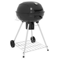 Outsunny Grill Edelstahl B/H/L: ca. 55x65x89 cm Holzkohlegrill - schwarz (89,00/55,00/65,00cm) - Outsunny