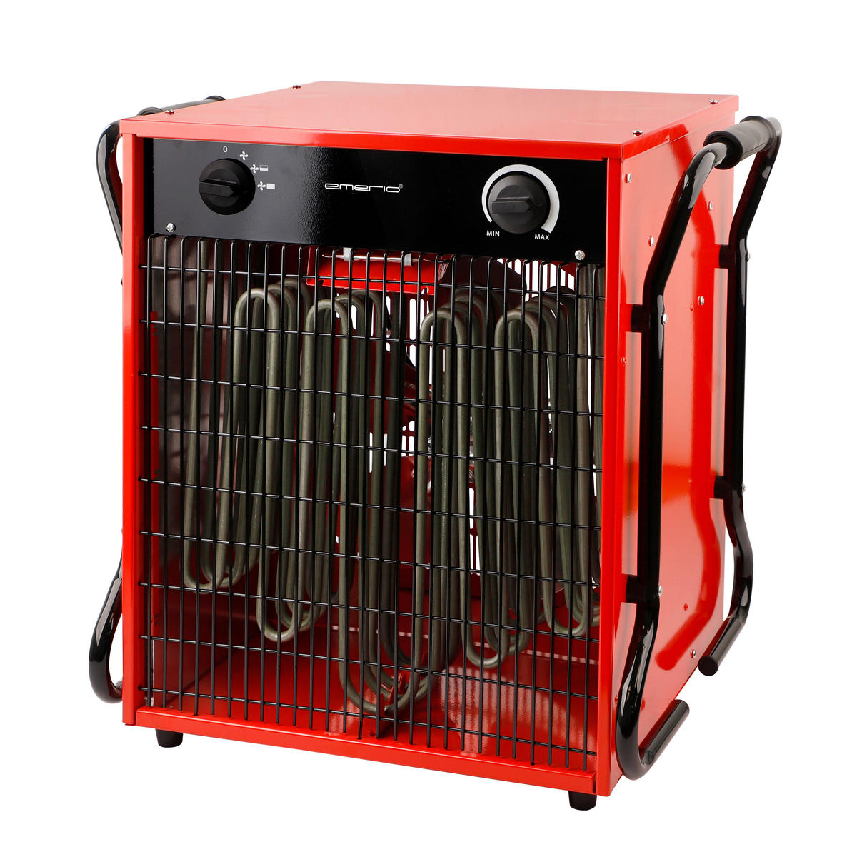 Heizlüfter rot Metall B/H/L: ca. 39,5x48x52,5 cm ca. 15000 W Power-Heizlüfter FH-117330 - rot (52,50/39,50/48,00cm)