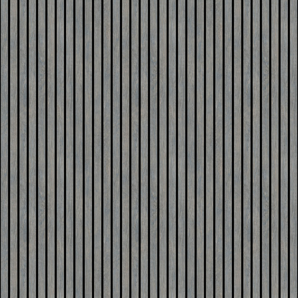 Thumbnail - UGEPA Papiertapete Akustikpaneel grau schwarz B/L: ca. 53x1005 cm