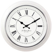 Mebus Wanduhr weiß D: ca. 38 cm Wanduhr_Yella - weiß (38,00cm) - Mebus
