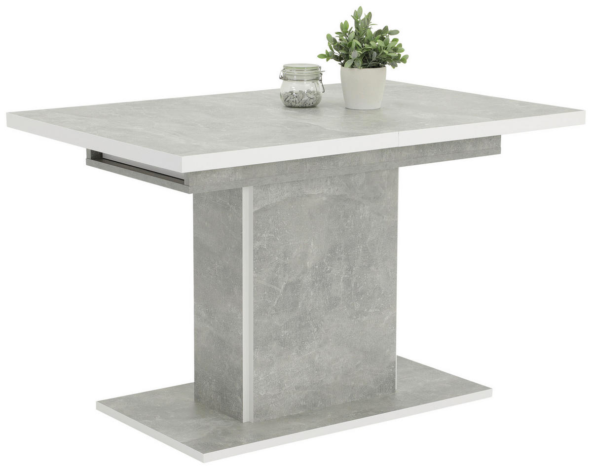 Essgruppe Donau I Beton Holzwerkstoff B/H/T: ca. 160x76x80 cm Donau I - Beton (160,00/76,00/80,00cm) - Hela