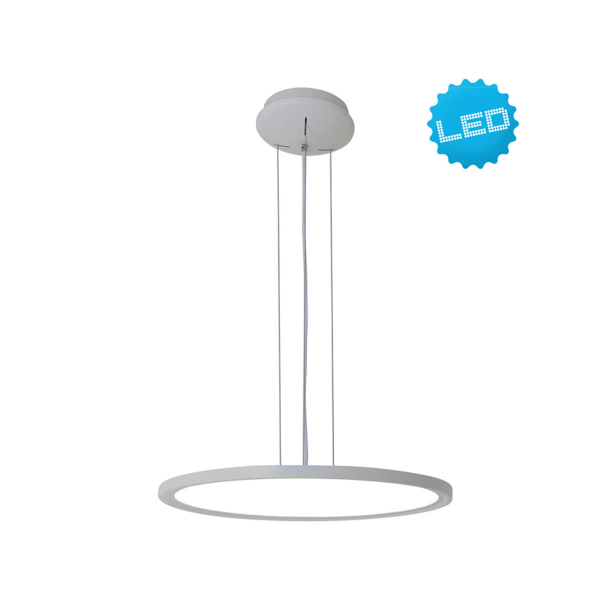 Näve Leuchten Pendelleuchte NV7058026 Frisbee - warmweiß (40,00/6,00/40,00cm) - Näve Leuchten