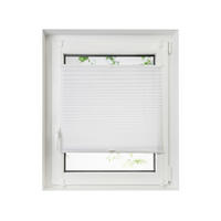 Spannplissee Non Woven weiß B/L: ca. 60x130 cm Non Woven - weiß (60,00/130,00cm)
