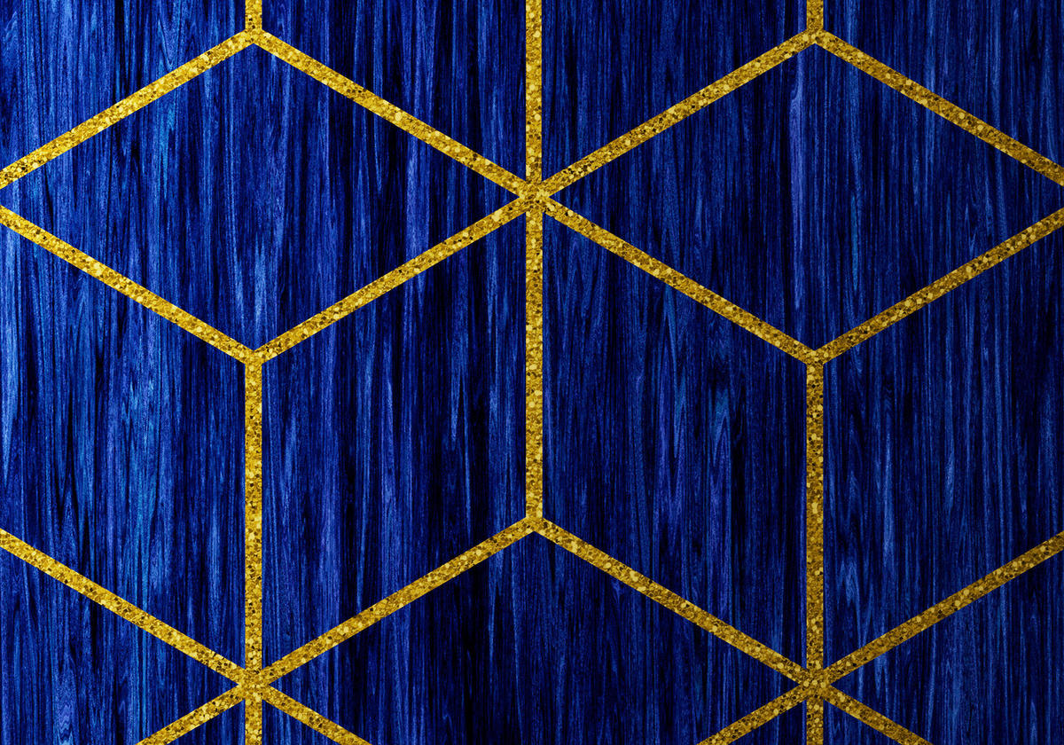 Komar Fototapete Mystique Bleu B/L: ca. 400x280 cm Mystique Bleu - (400,00/280,00cm) - Komar