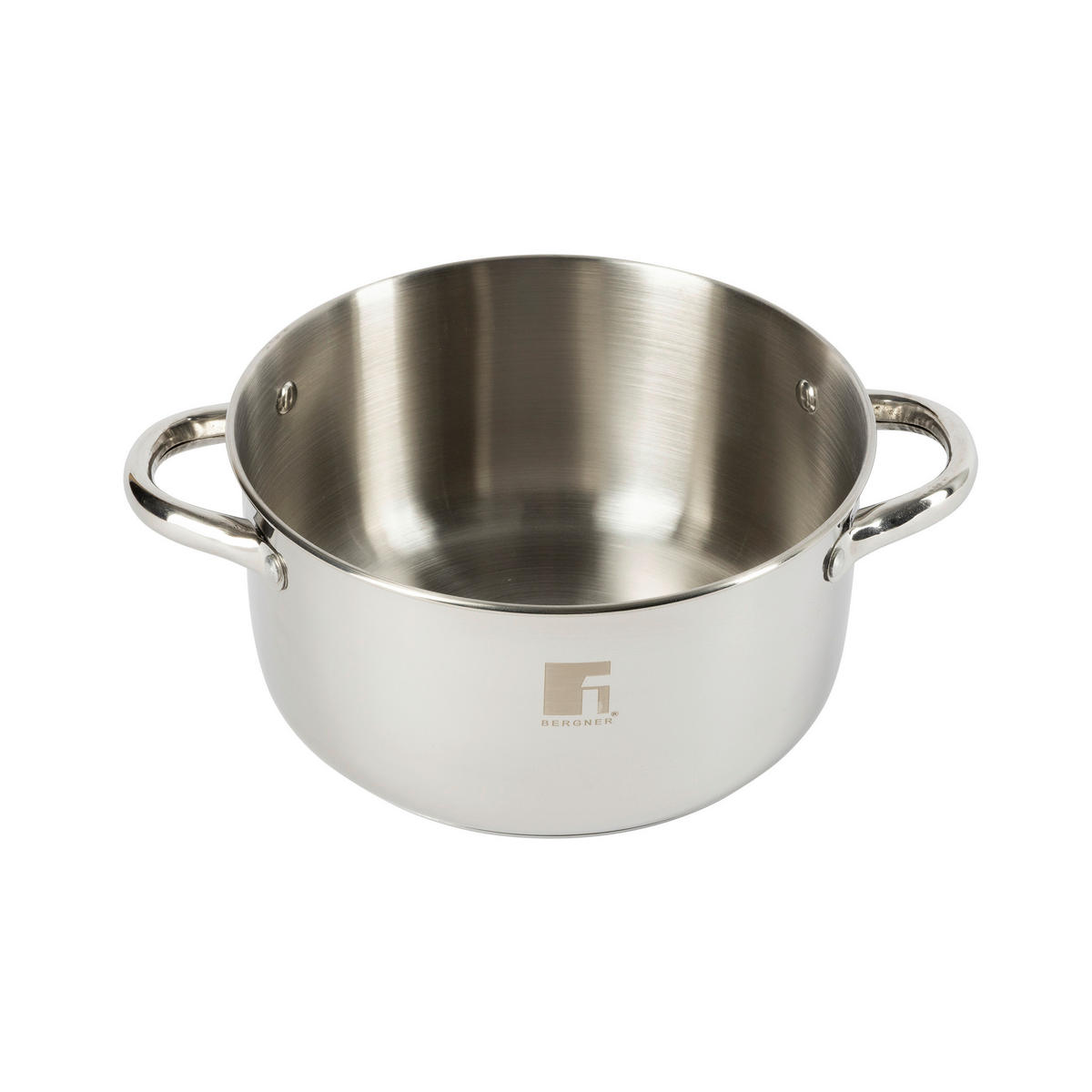 BERGNER Topfset Alea silber Edelstahl 6 tlg. Alea - silber - BERGNER