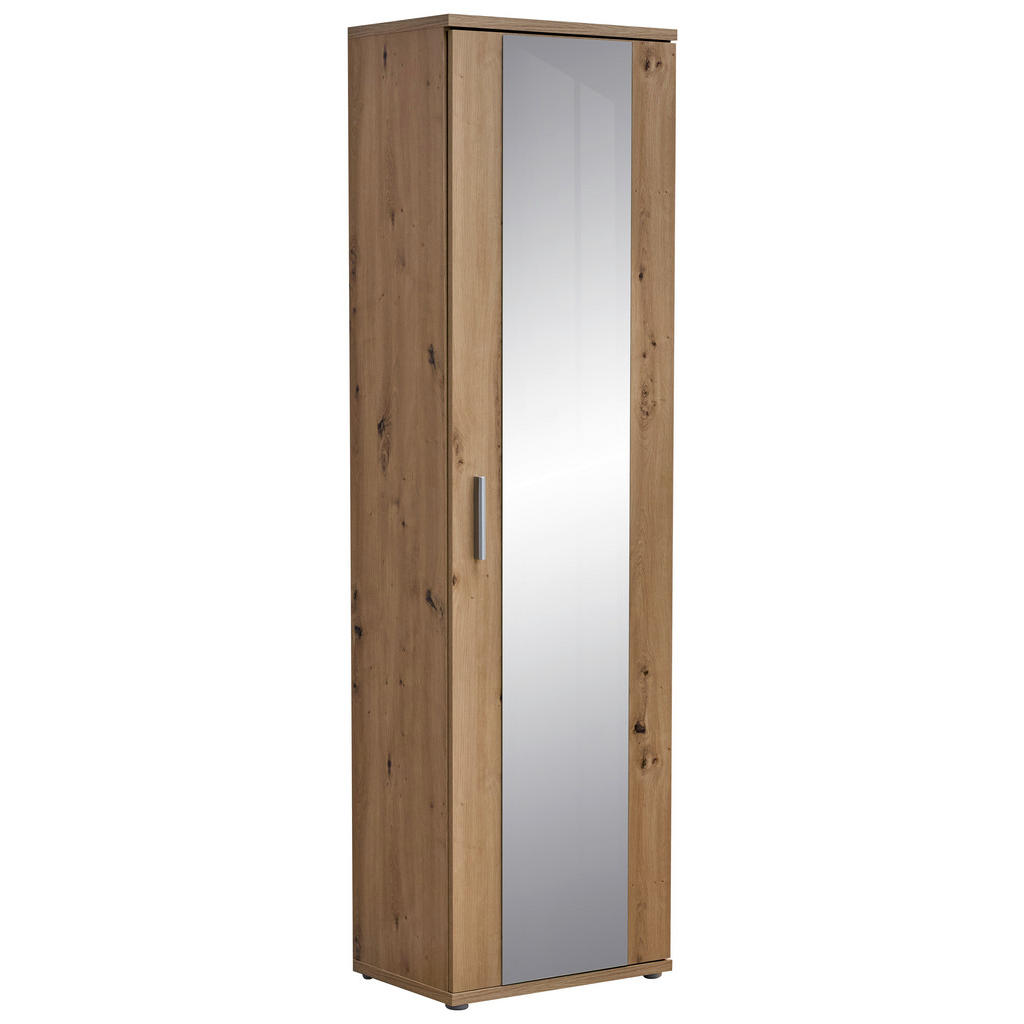 Thumbnail - Mehrzweckschrank Eiche Artisan Nachbildung B/H/T: ca. 50x179x35 cm