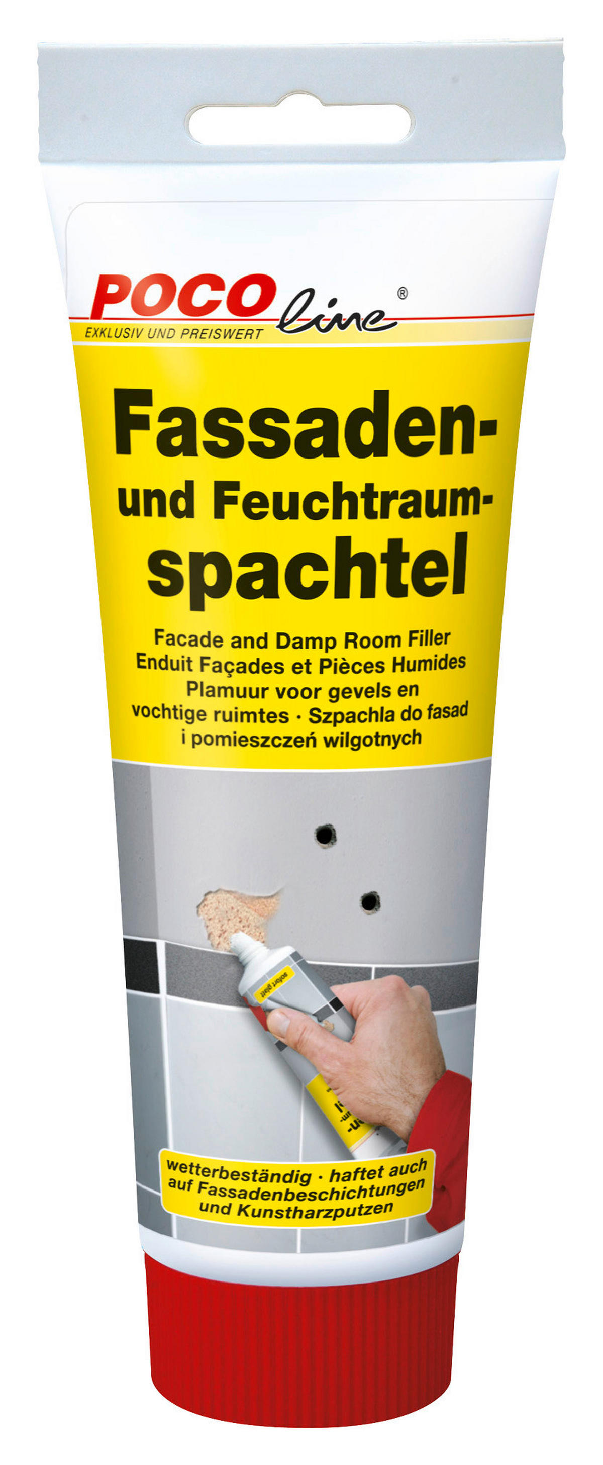 Fassaden- und Feuchtraumspachtel ca. 0,4 kg Fassaden_u.Feuchtraumspachtel 400g - POCOline