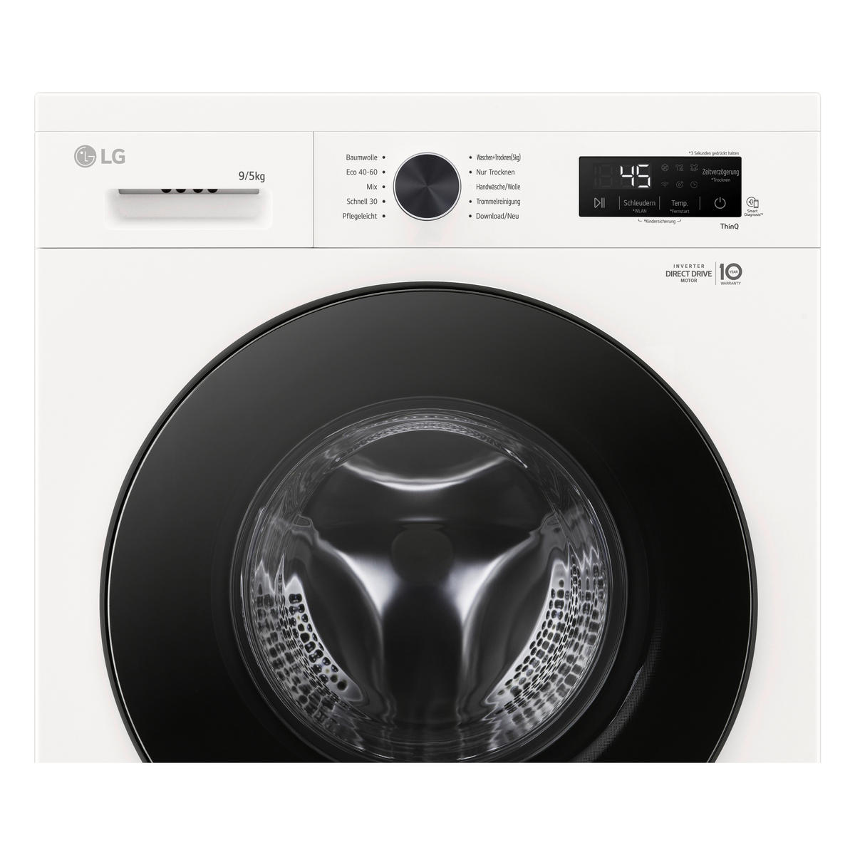 LG Waschtrockner W4WB3095Y Waschtrockner W4WB3095Y - weiß (85,00/60,00/55,00cm) - LG