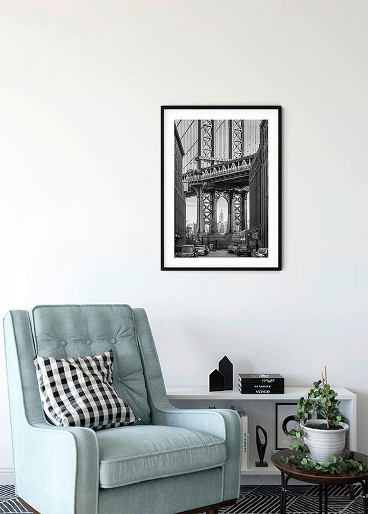 Komar Poster Brooklyn Bridge Brooklyn Bridge B/L: ca. 30x40 cm Brooklyn Bridge - (30,00/40,00cm) - Komar