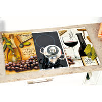 Kesper Herdabdeckplatte Italien bunt Glas B/L: ca. 30x52 cm Italien - bunt (30,00/52,00cm) - Kesper