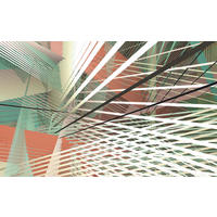 Komar Fototapete Space Grid Autumn B/L: ca. 400x250 cm Space Grid Autumn - (400,00/250,00cm) - Komar