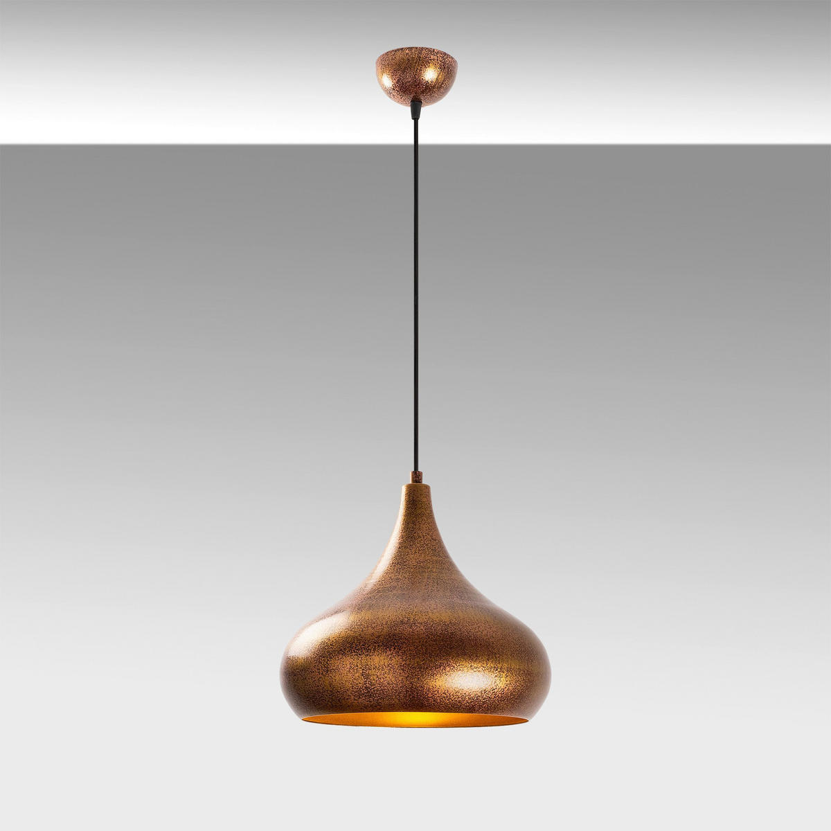 Opviq Pendelleuchte Muba multicolor Metall B/H/T/L/D: ca. 26x128x26x26x26 cm E27 1 Brennstellen Muba - multicolor (26,00/26,00/128,00cm) - Opviq