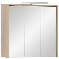 Spiegelschrank Flag Eiche Nachbildung B/H/T: ca. 65x64x16 cm Flag - Eiche (65,00/64,00/16,00cm) - Möbelpartner