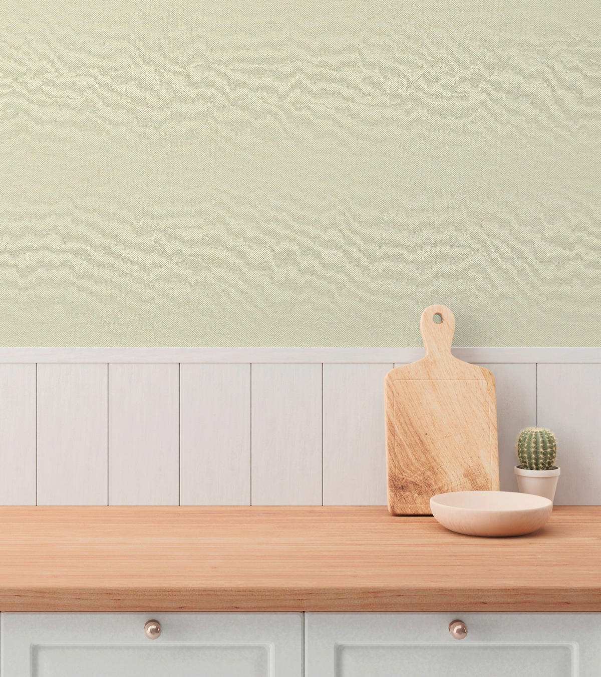 A.S.Création Vliestapete weiß grün B/H/D: ca. 53x1005x9,3 cm Vliestapete - weiß/grün (9,30/1005,00cm) - A.S.Creation