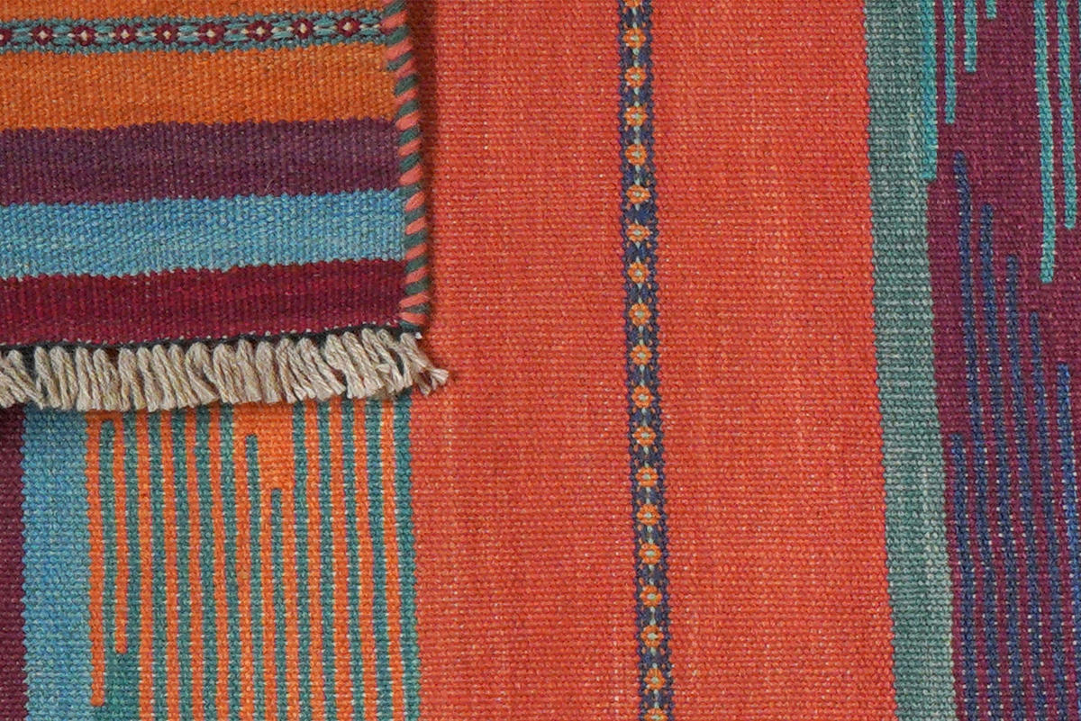 PersaTepp Teppich Kelim Gashgai multicolor B/L: ca. 64x207 cm Kelim Gashgai - multicolor (64,00/207,00cm) - PersaTepp