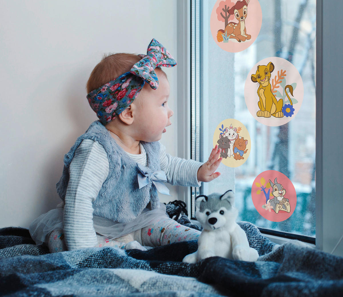 Komar Fenstersticker Better Together  Better Together B/L: ca. 30x30 cm Better Together - (30,00/30,00cm) - Komar