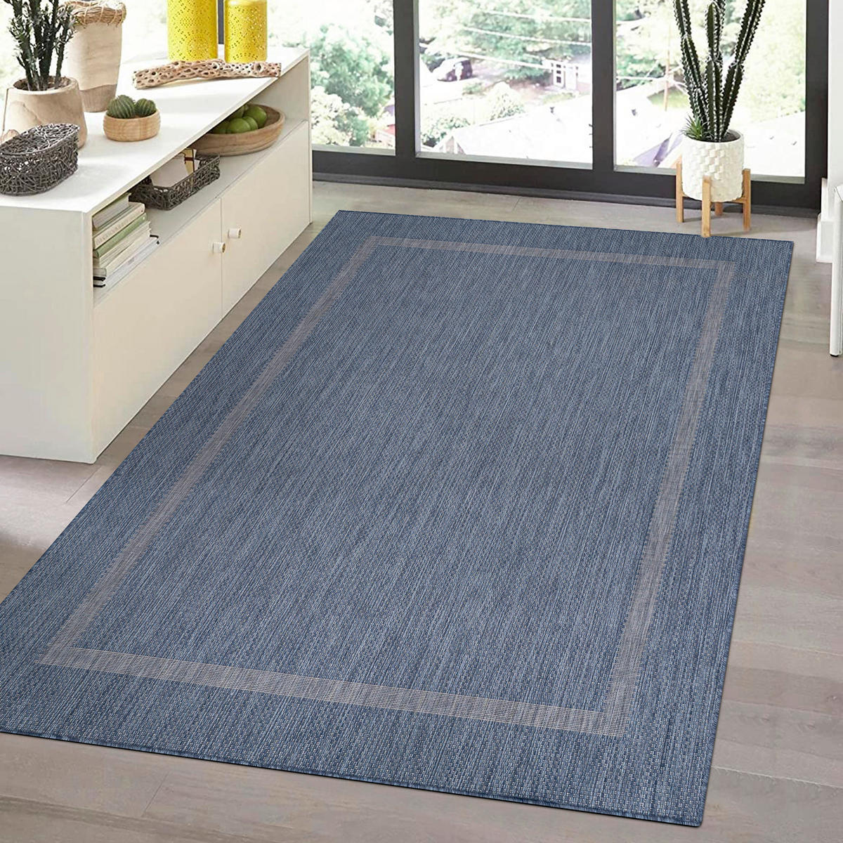 Ayyildiz Teppich RELAX blau B/L: ca. 120x170 cm RELAX - blau (120,00/170,00cm) - Ayyildiz