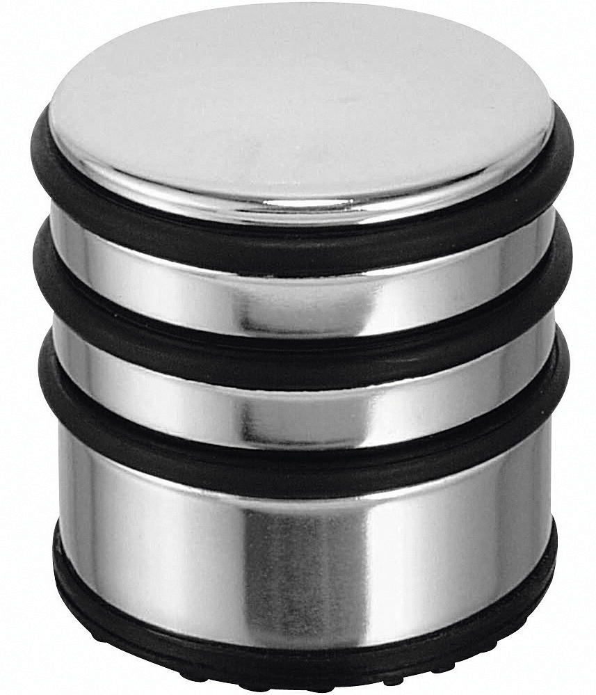 Axentia Türstopper silber Edelstahl B/H/L: ca. 7x7x7 cm Türstopper hoch - silber (7,00/7,00/7,00cm) - Axentia