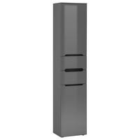 Hochschrank Ibiza anthrazit matt anthrazit Hochglanz B/H/T: ca. 40x190x30 cm Ibiza - anthrazit (40,00/190,00/30,00cm)