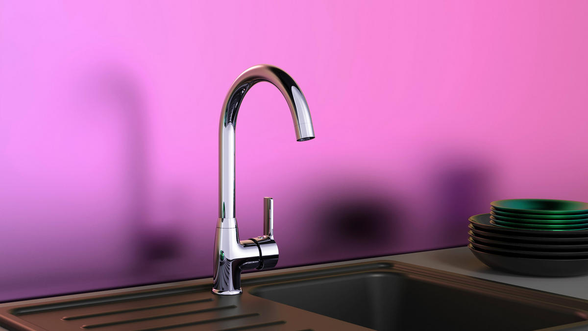 Spültisch-Armatur Diziani Chrom Spültischarmatur_Diziani chrom - Chrom (4,50/32,00/20,70cm) - Eisl
