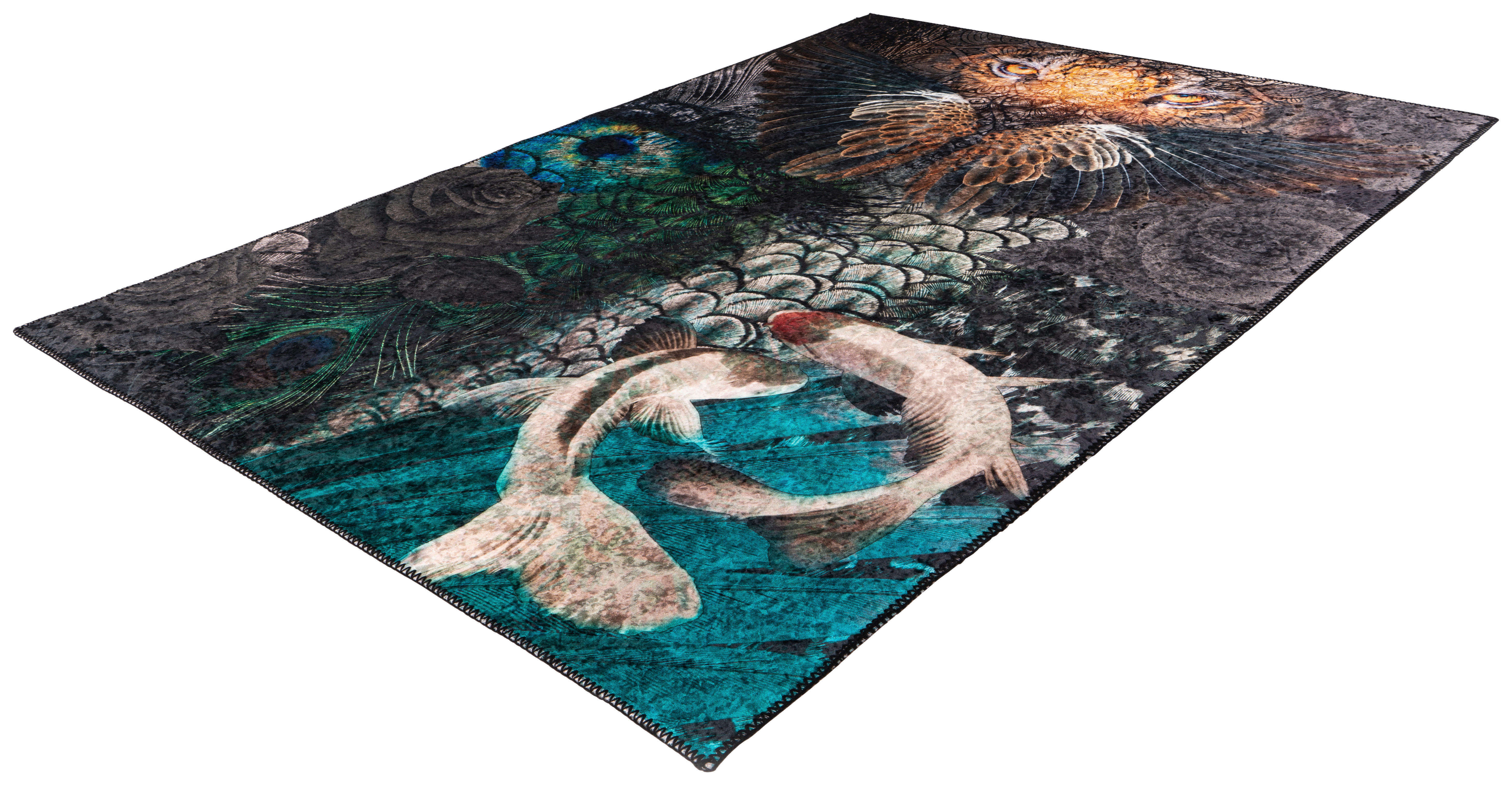 Obsession Teppich My Jungle Multi B/L: ca. 120x170 cm