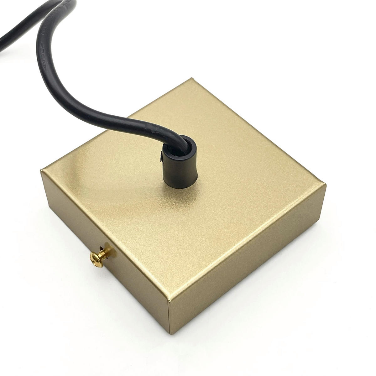 Lamkur Strahler gold Stahl B/H/L: ca. 6,5x118x6,5 cm 1 Brennstellen Prisma - gold (6,50/6,50/118,00cm) - Lamkur