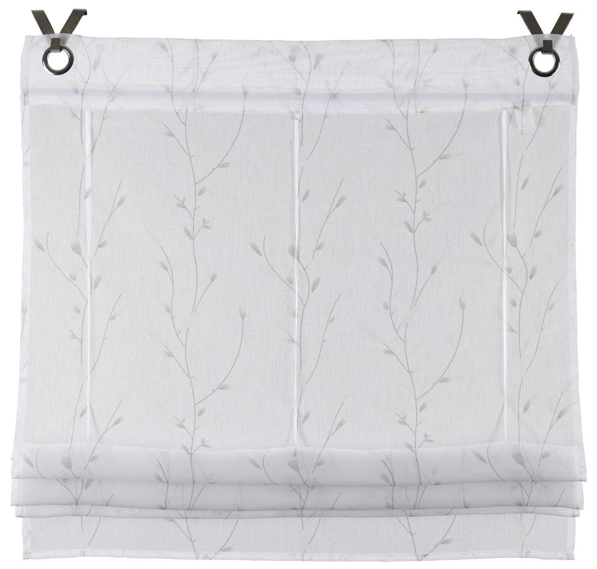 Bändchenrollo Barbara grau B/L: ca. 40x170 cm Barbara - grau (40,00/170,00cm) - POCOline