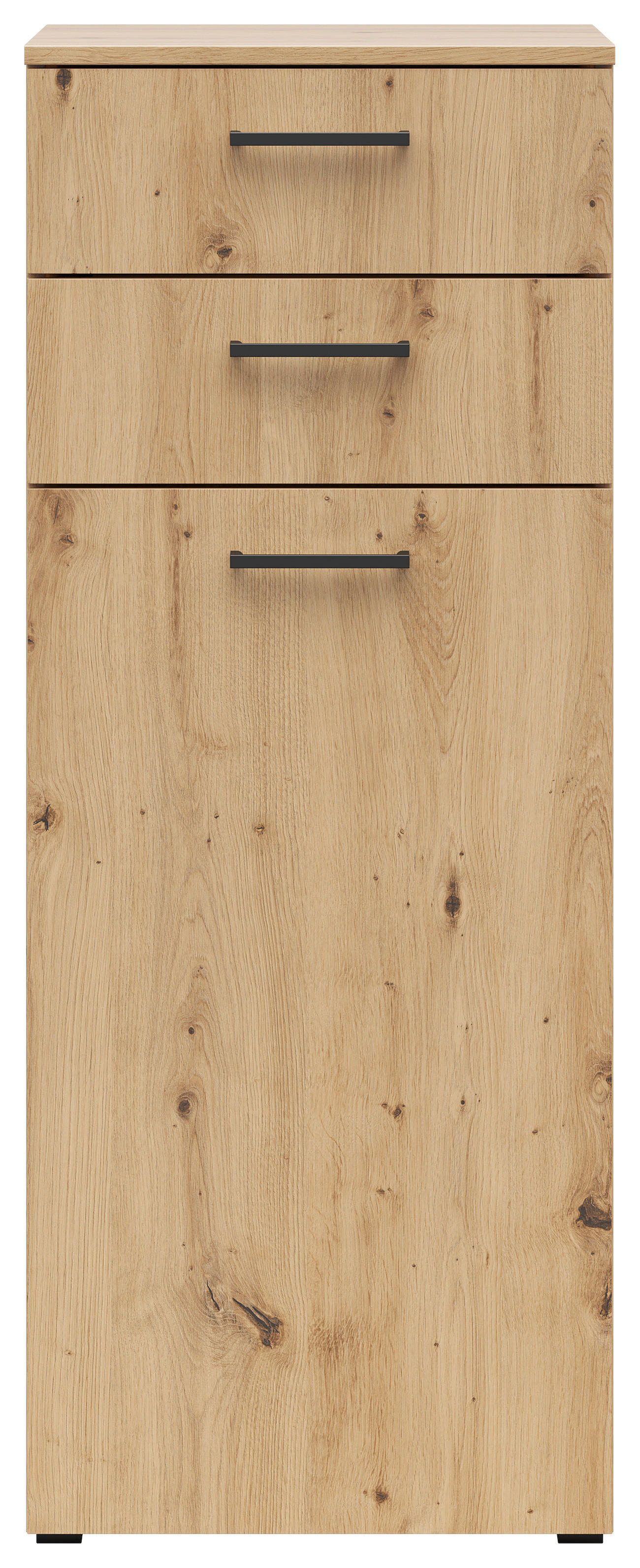 Kommode Multi-Stauraum Typ 17 Eiche Artisan Nachbildung B/H/T: ca. 45x115x40 cm Multi-Stauraum Typ 17 - Eiche (45,00/115,00/40,00cm)