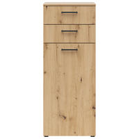 Kommode Multi-Stauraum Typ 17 Eiche Artisan Nachbildung B/H/T: ca. 45x115x40 cm Multi-Stauraum Typ 17 - Eiche (45,00/115,00/40,00cm)