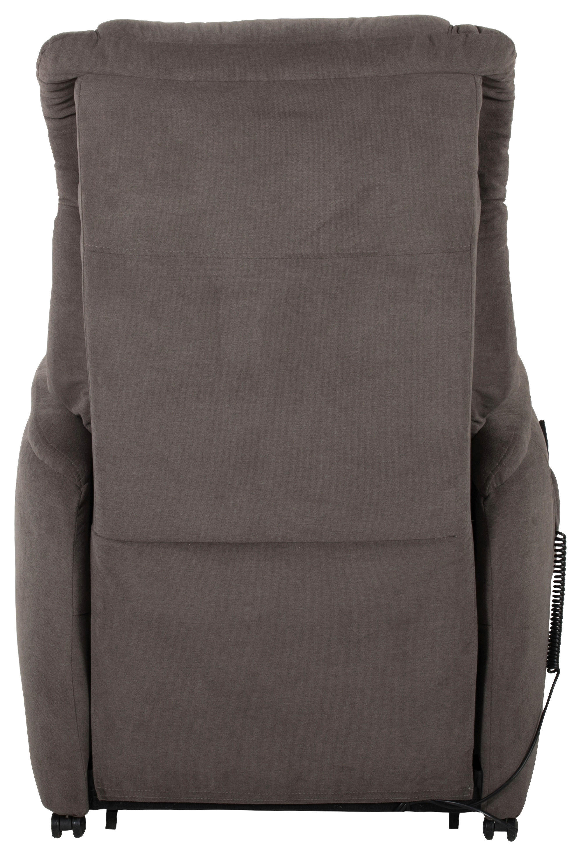 Thumbnail - TV-Sessel Ronda graubraun Webstoff B/H/T: ca. 79x116x85 cm