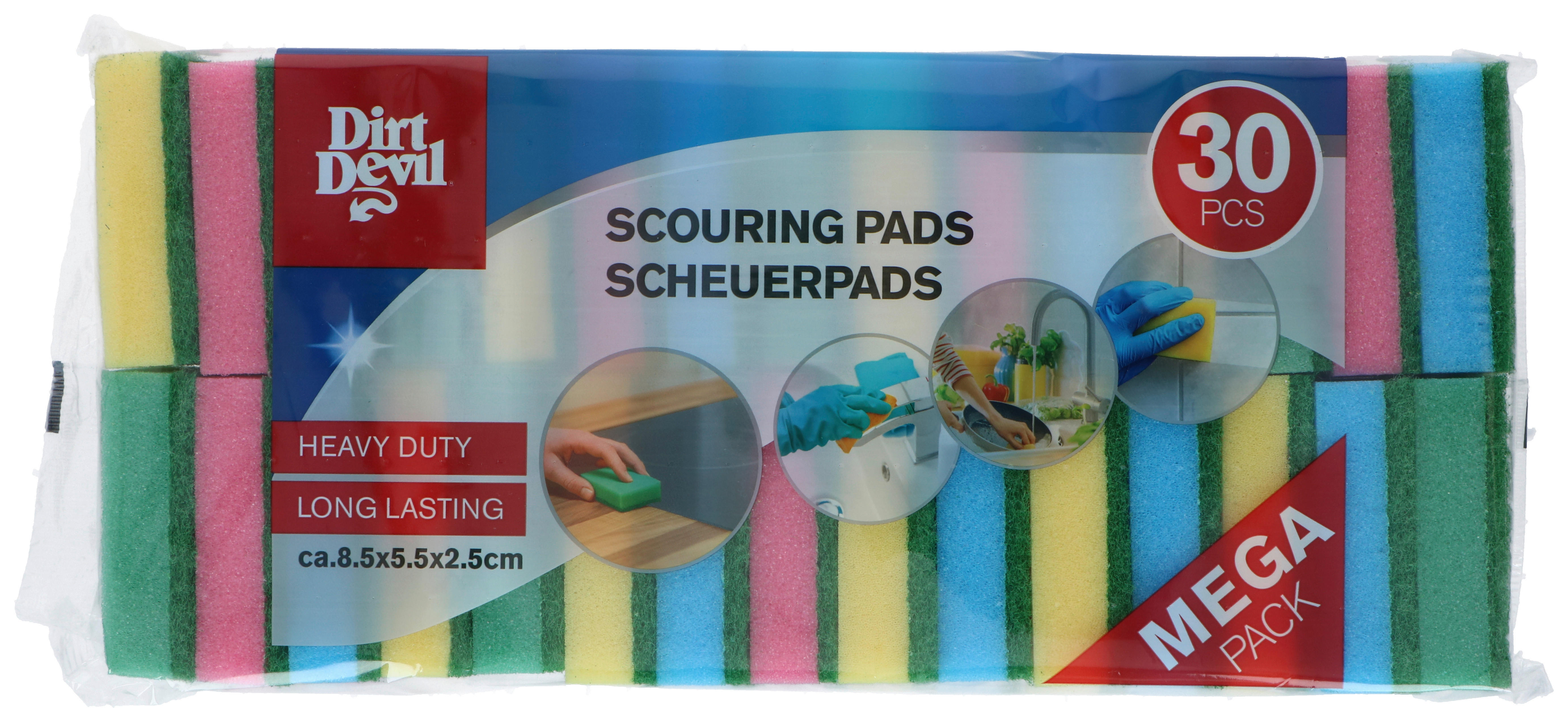 Dirt Devil Scheuerpads Scheuerpads_30Stck. - mehrfarbig (8,50/5,50/2,50cm) - Dirt Devil