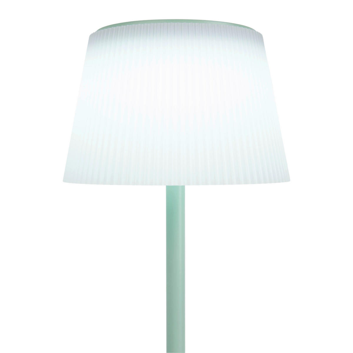 LED-Solar-Tischleuchte mint Metall Kunststoff B/H/T/D: ca. 13x38x13x13 cm EMMI - mint (13,00/38,00/13,00cm) - Näve Leuchten