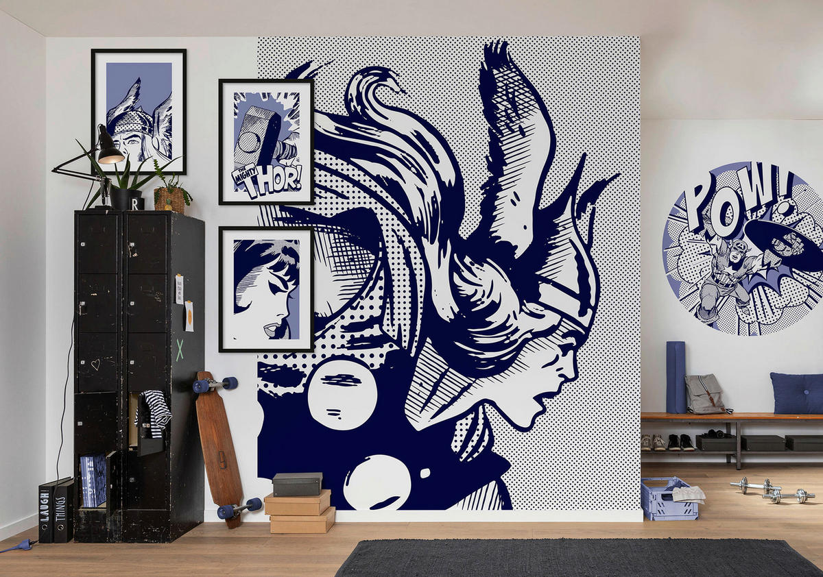 Komar Fototapete Legend of Thor B/L: ca. 200x250 cm Legend of Thor - (200,00/250,00cm) - Komar