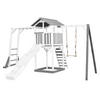 AXI Spielturm Beach Tower grau B/H/L: ca. 446x242x349 cm Beach Tower - weiß/grau (349,00/446,00/242,00cm) - AXI