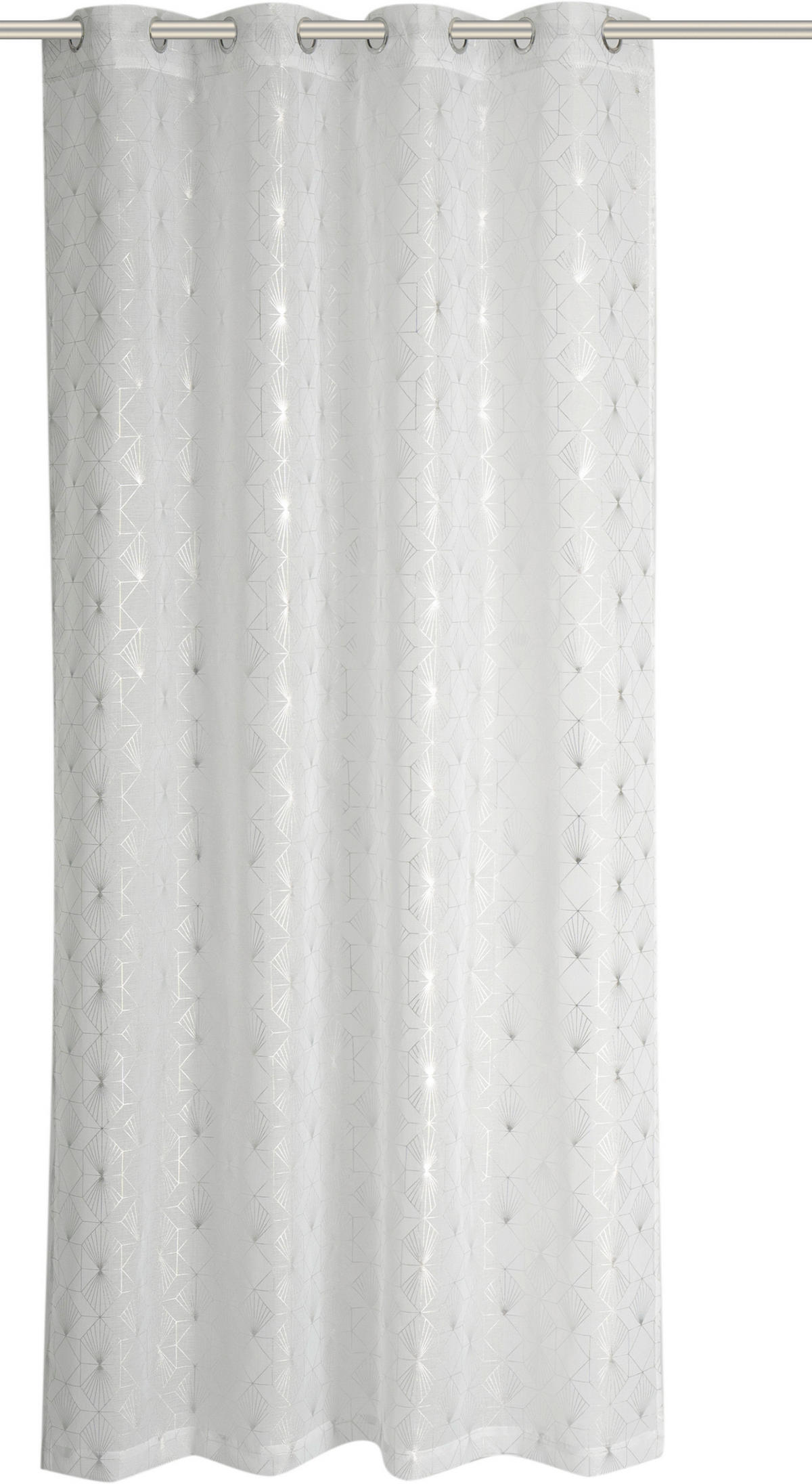 POCOline Ösenvorhang Diana weiß B/L: ca. 140x245 cm Diana - weiß (140,00/245,00cm) - POCOline