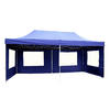 VCM Faltpavillon PROFI blau Polyester-Mischgewebe B/T/L: ca. 600x300x600 cm PROFI - blau (600,00/600,00cm) - VCM