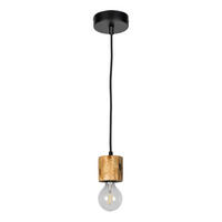 SPOT Light Pendelleuchte 71689104 schwarz kiefer Metall Kiefer L/D: ca. 100x10 cm E27 1 Brennstellen Pino - kiefer/schwarz (10,00cm) - SPOT Light