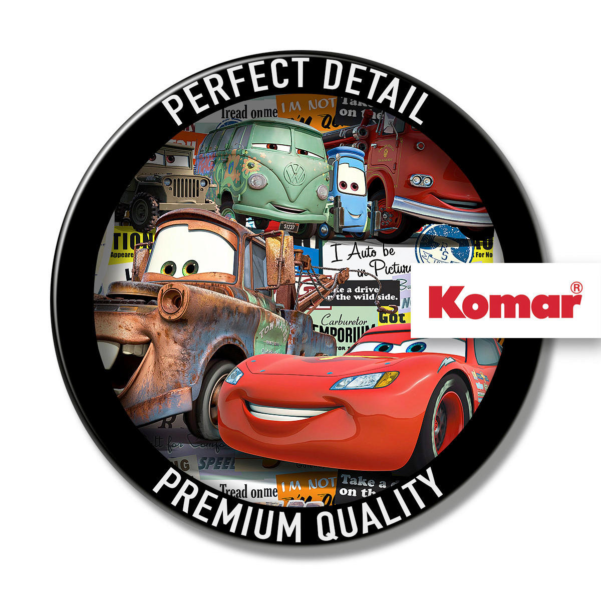 Komar Fototapete Cars Take The Open Road B/L: ca. 120x200 cm Cars Take The Open Road - (120,00/200,00cm) - Komar