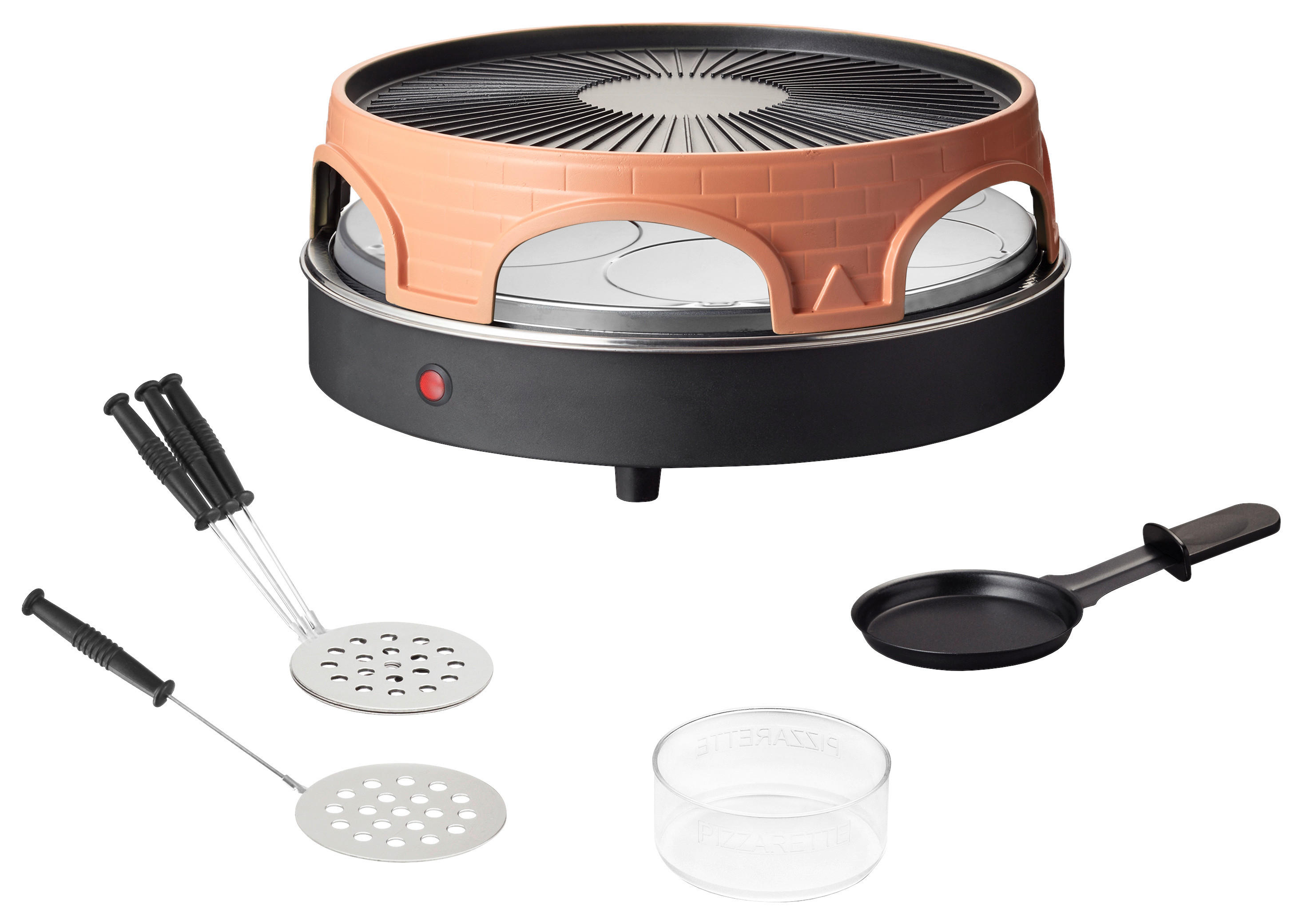 Emerio Pizza-Ofen Pizzarette 3 in 1 PO-1...