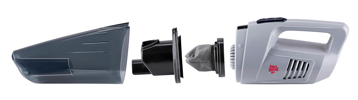 Dirt Devil Handstaubsauger DD5001 grau weiß Handstaubsauger_DD5001 - weiß/grau - Dirt Devil
