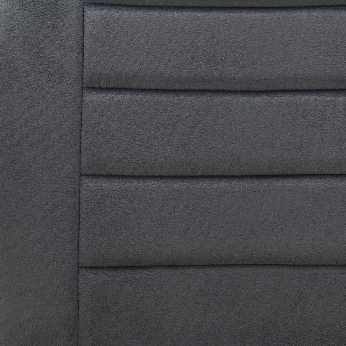 Stuhl Jimmy dunkelgrau Samtoptik B/H/T: ca. 42x87,5x57 cm Jimmy - schwarz/dunkelgrau (42,00/87,50/57,00cm)