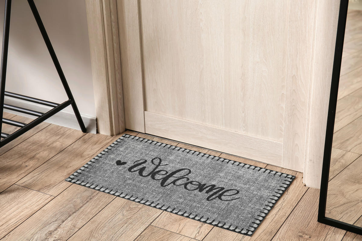 Schmutzfangmatte Vision grau B/L: ca. 40x80 cm Vision - grau (40,00/80,00cm)