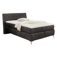 Boxspringbett  hellgrau Liegefläche B/L: ca. 140x200 cm Fina_Boxspringbett - hellgrau (155,00/104,00/224,00cm)